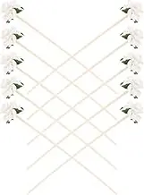 MUCKLILY 10Pcs Flower Aroma Diffuser Sticks Replacement Flower Sticks for Safe Flameless Aromatherapy for Home Office Bedroom Decor