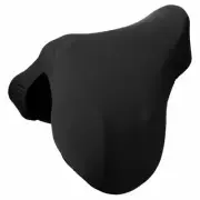 Tough 1 Black Lycra fleece lined English saddle cover horse tack 61-8913