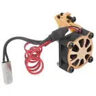 RC Model Car Motor Cooling Fan Heatsink With Thermal Sensor For 540 550 365 BI