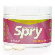 Spry Dental Defense System Natural Bubblegum Aspartame & Sugar Free 100Ct 2 Pack