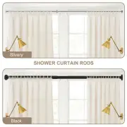 Shower Curtain Rod 21.7-35.4 Inch Telescoping Spring Tension Shower Rod xiSby