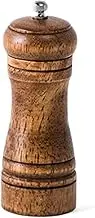 Manual Wooden Salt and Pepper Mills Shakers Salt and Pepper Grinder Set Adjustable Coarse and Fine Pepper Mill