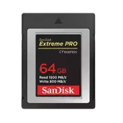 SanDisk Extreme Pro CFexpress 64GB Flash Memory SD Card Model SDCFE-064G-GN4NN