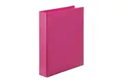 Marbig Clearview Insert Binder A4 38mm 2D Pink Pink 5412009