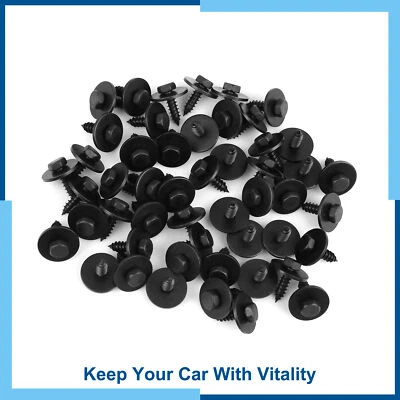 Pack (50) Car Screw Bolt Retainer Liner Under Cover Screw for BMW 07147129160 (for: BMW)