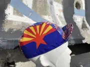 Arizona State cycling Cap Handmade in USA XL L M S