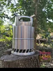 Large Packable Wood Stove for 1-4 people COMPARE TO "SOLO STOVE CAMPFIRE"