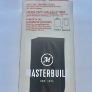 Masterbuilt MB20080210 Electric Smoker Cover, 40 inch, Black