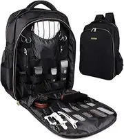 NADAENMF Barber Supplies Bag Organizer for Clippers and Supplies, Portable Clipper Bags and Cases for Men, Hairstylist Clipper Backpack for Barber Tools Storage Traveling Bag Case