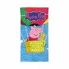NNEDSZ Bloomington Peppa Pig Hot Air Balloon Kids Cartoon Printed Cotton Beach T