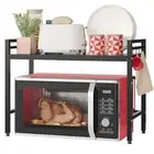 NETEL Extendable Microwave Oven Rack, Adjustable Microwave/Toaster Shelf Heav...