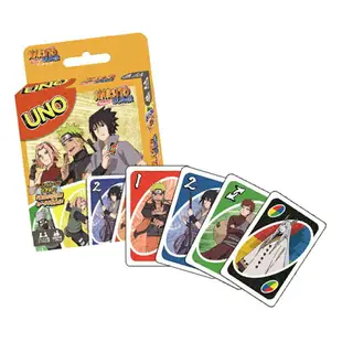 【日本正版】火影忍者 UNO 遊戲卡 卡牌 桌遊 益智遊戲 疾風傳 漩渦鳴人 ENSKY - 705008