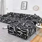 L-shaped Need Buy 2Pcs Elastic SofaCover for Slip-resistant SofaSectional Cover