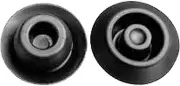 SWORDFISH 61046-25pcs Black Rubber Hole Plug for Nissan 74849-JD00A