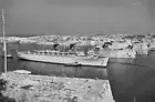 The passenger liner 'SS Australis' in Harbour of Valletta 1965 OLD PHOTO