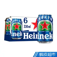 在飛比找蝦皮商城優惠-海尼根 0.0零酒精 罐裝 330ml 6入 廠商直送(品牌