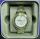 Fossil Stella Sport Tachymeter Crystal Accents Quartz ES5107 Ladies Womens Watch