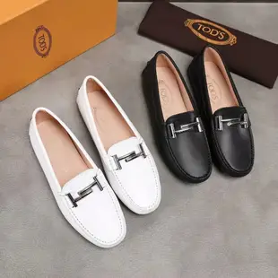 現貨TOD'S春秋款女款時尚豆豆女鞋休閑縫制商務舒適低幫英倫套腳女鞋明星同款熱銷