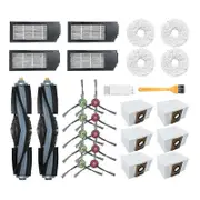 For ecovacs deebot X1 Omni / Turbo dust bag main brush kit HEPA filter mop cleaning cloth vacuum cleaner accessories