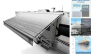 Heavy-Duty RV Awning Fabric Replacement – RV Canopy Replacement, 19.5oz Heat