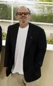Jack Nicholson at photocall prior to the premiere of his film Abou- Old Photo
