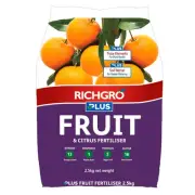 richgro plus 2 5kg fruit and citrus fertiliser