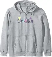 [DC Comics] Justice League Rainbow Group Silhouette V2 Zip Hoodie