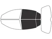 Avery Dennison NR Nano Ceramic IR Window Tint Kit Compatible with Kia Rio 2006