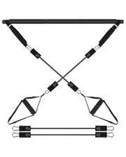 Fresh Fab Finds Pilates Bar Kit With 100Lbs Resistance Bands