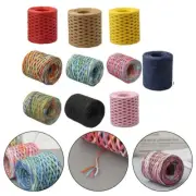 Vibrant Raffia Yarn for Packaging and Creative For Handicrafts 200m Length
