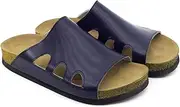 [terlik sabo ortopedik terlik] Terlik Sabo Cork Sole ST190 Leather Womens Sandal Clogs Mules Slides Slippers Sabot Shoes