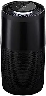 InstantBrands Air Purifier AP300, Plasma Ion Technology & HEPA-13 Filter, Removes 99.9% of Virus Particles from Treated Air*1, Large, Black