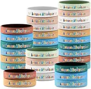 Dunzoom 30 Pcs Awesome Attendance Silicone Wristbands Unisex Stretch Rubber Wristbands End of School Year Gift for School Student from Teacher Classroom Competition