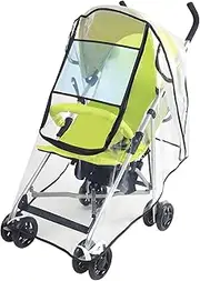 XL Rain Cover for Prams, Rain Cover for Buggy, Comfortable Access Window, Good Air Circulation