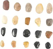 Levemolo 500g Pack Garden Pebbles Landscaping Stone Fish Tank Decor Potted Pebble Natural Non-Fading Home Decor