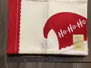 Set Of 6 Accents By Jabara Christmas Santa Claus Hat Ho Ho Ho Placemats Holiday