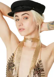 Gilded Glory Chainmail Wrap Necklace