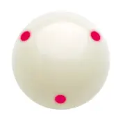Measle White Pool Snooker Billiard Table Cue Ball 1 & 7/8 inch