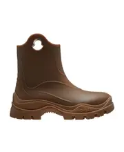 Moncler Misty Round Toe Rain Boots 35,36,39 brown