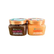 Tree Hut Pumpkin Spice Latte & Iced Coffee 2 - 18 Oz Shea Sugar Body Scrub NEW