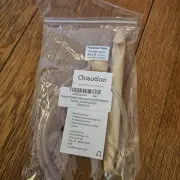 Chiaogoo Flexible Tunisian Crochet Hook Size R 17mm , 32 In