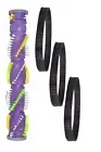 Bissell 1610230 Vacuum Cleaner Brushroll OEM part W/ 3 replacement belts 32074
