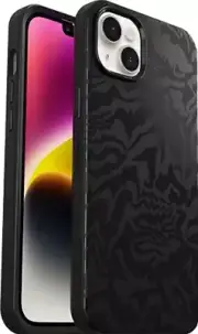 OtterBox Symmetry+ Series Case for MagSafe for iPhone 14 Plus - Rebel (Black)