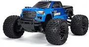 ARRMA RC Truck 1/10 Granite 4x4 MEGA 550 Brushed Monster Truck RTR, Blue, ARA4202XV3T1