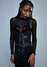 [Widow] Mortal Enemy Underbust Corset