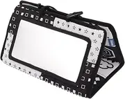 ORFOFE Mirror Foldable Cognition Plaything for High Contrast Design Engaging Learning Book for Development for Car Rides and Playtime