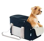 Center Console Dog Car Seat,Plush Center Console Dog Bed | Removable Center Console Dog Bed, Non-Slip Puppy Car Seat Bed for Hiking Outdoor