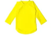 Nestling: Swim Rash Vest - Neon Yellow (1-2 years)