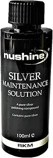 Nushine Silver Maintenance Solution 100ml - contains pure silver (ideal for worn silver)