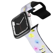 Apple Watch Series 4-6, SE (44mm) Impact Band Watercolor floral